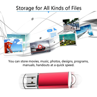 Clé USB 256 Go Haute Vitesse, Clé de Stockage Portable Grande Capacité pour Ordinateur Portable