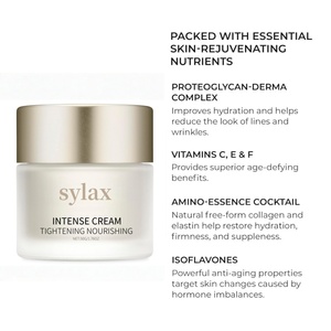 Crema Potente Hidratación Profunda Nutrición Reafirmante Revitalizante Apta para Piel Seca Normal Cremas <span class=keywords><strong>de</strong></span> Dí<span class=keywords><strong>a</strong></span> y Noche 50G Sylax - Product Image 2