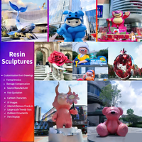 Statue de Bouddha en résine peinte sur mesure, sculpture peinte à la main, imperméable, pour temple, culte domestique, décoration Feng Shui, ange, dessin animé