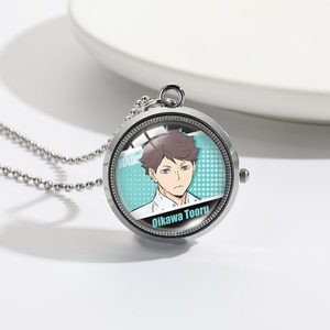 Collier et montre de poche en alliage d'anime rotatif, différents styles, Jujutsu Battle, <span class=keywords><strong>Bungo</strong></span> Stray Dogs - Product Image 5