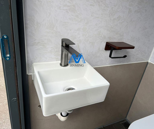 Giá tốt nhất sang trọng di động nhà vệ sinh nhà vệ sinh bộ hoàn chỉnh cho phòng đôi cho ngoài trời Sử dụng công cộng trong các trường học công viên bệnh viện - Product Image 6