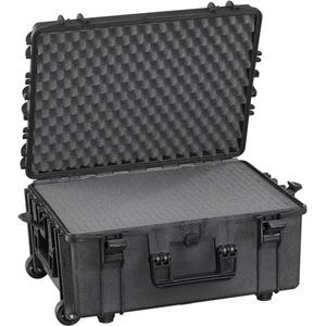 FERVI Fashionable Resistant to Water Travel <b>Suitcase</b> Trolley <b>Set</b> with Spinner Caster Aluminium Polyester Material with Wheels - Product Image 1