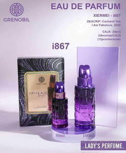 Grenobil Lipstick Eau De Parfum Violet 75Ml + 30Ml Gift <b>Set</b> For Women Floral Scent <b>Spray</b> - Product Image 3