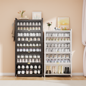 הנעל המארגן נעליים פלדה מתלה נעל מתכת לדירות ארון נעליים פלדה - Product Image 3