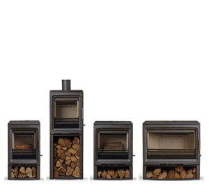Freestanding Wood <b>Log</b> Stove Indoor <b>Fireplace</b> Room Heating - Product Image 1