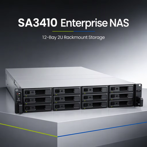 Serveur NAS 2U 12 baies SA3410, montable en rack, Xeon D-1541 8 cœurs, double 10GbE, 96 baies extensibles, stockage unifié d'entreprise - Product Image 1