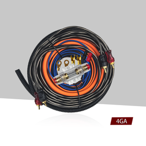 Kit de cableado de amplificador de coche 4GA de 2500W de buena calidad, Kit de Cable de Audio para coche, amplificador, instalación de Subwoofer RCA, juego de cableado, fusible de cable - Product Image 1