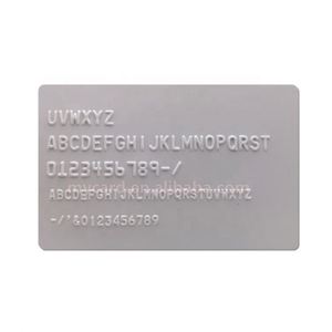 Máquina Manual de Grabado de Números y Letras en Plástico para Tarjetas de Identificación, 68, 70, 72 Caracteres - Product Image 6
