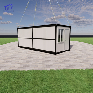 Casa Modular Plegable Prefabricada con Panel Sándwich de Lana de Roca de 50 mm / Resistente al Fuego Clase A - Product Image 5