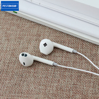 Vente en gros usine Écouteurs intra-auriculaires avec microphone et commande filaire, jack 3,5 mm, subwoofer, câble de 106 cm pour téléphones Android/mobiles, transducteur dynamique