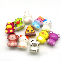 Jouets anti-stress en mousse PU en forme d'animaux pour enfants - Certifiés CE, jouets à presser extensibles dans l'eau pour soulager le stress