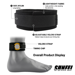 <span class=keywords><strong>IRun</strong></span> Running Accesorios Impermeable Timing Chip Band Time Strap Chip Deporte Triatlón Maratón Tobillo Banda de neopreno - Product Image 2