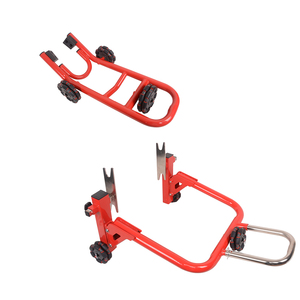 Juego de Soportes Delantero y Trasero para Motocicleta 360 °   Soportes Móviles para Motocicletas, Soportes Revolucionarios de Alta Resistencia - Product Image 1
