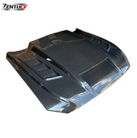 Capot en fibre de carbone style TF pour Ford Mustang 2015-2017, capot moteur ventilé modifié, accessoires de tuning