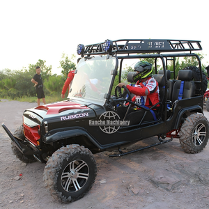 Buggy Anfibio Profesional con Asientos Personalizados, Buggy Eléctrico para Dunas para Adultos, Mini Jeep Willys de 250cc - Product Image 4