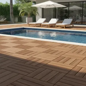 <span class=keywords><strong>Tarima</strong></span> Exterior de WPC <span class=keywords><strong>para</strong></span> Bricolaje, Madera Sintética, Madera Compuesta, <span class=keywords><strong>Tarima</strong></span> de Madera Laminada <span class=keywords><strong>para</strong></span> Jardín y Piscina - Product Image 1