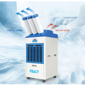 Aire Acondicionado Comercial de 36000 BTU y 3 Toneladas, Climatizador Industrial con Componente de Motor de Núcleo de Tubería de Cobre - Product Image 2