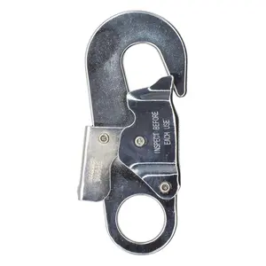 JENSAN Custom 23KN Metal Double Action Stamped Snap Hook For Safety Harness