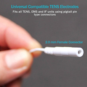 Hàng chục miếng đệm điện cực chất lượng cao thêm lâu dài tự dính hàng chục điện cực kích thước 2 "x 2" - Product Image 3