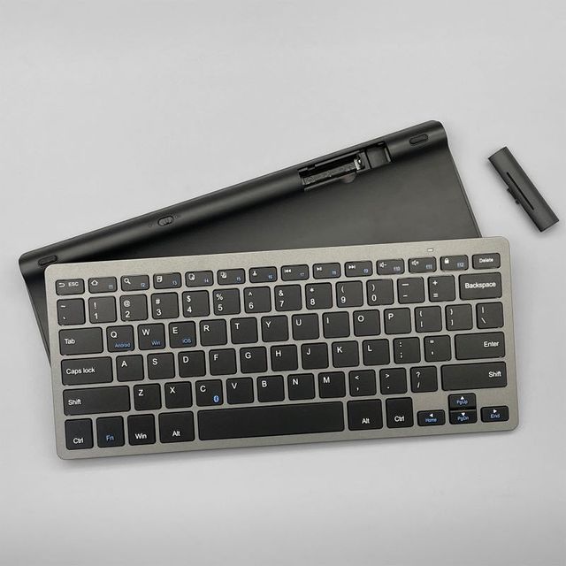 New Style 2.4Ghz Wifi 78-Keys Mini Portable USB Interface Wireless Keyboard BT-001A for Desktop Laptop Office Tablets Mobile