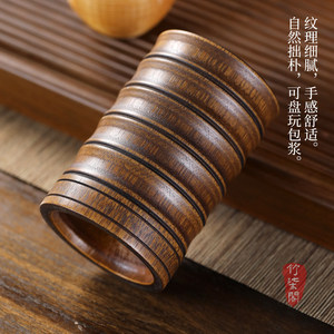Bamboo <b>Tea</b> Ceremony Holder Cylinder Lacquered Bamboo Reusable <b>Tea</b> <b>Set</b> Accessories - Product Image 5