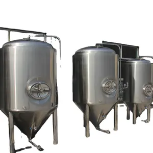 Honglin 1000L Bar bia ba tàu Brew House, Kombucha thiết bị sản xuất bia