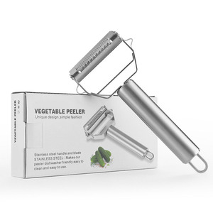 Rallador <span class=keywords><strong>de</strong></span> Verduras y Pelador <span class=keywords><strong>de</strong></span> Frutas <span class=keywords><strong>de</strong></span> Acero Inoxidable <span class=keywords><strong>de</strong></span> Alta Calidad con Logotipo Personalizado, Accesorios <span class=keywords><strong>de</strong></span> Cocina <span class=keywords><strong>de</strong></span> Metal para Cocina - Product Image 1