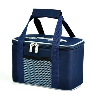 Bolsa refrigeradora OEM, bolsa de Picnic aislada al aire libre con correa para el hombro para acampar, deportes, viajes