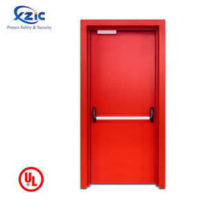 American standard size ul listed fire rated classic swing steel fire door for exterior - Product Image 4