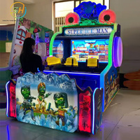 Machine de jeu de tir à l'eau super amusante pour enfants, machine de jeu d'arcade à jet d'eau à monnayeur en gros