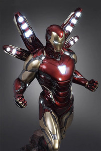 Estatua de Resina de Iron Man MK85 de Marvel Avengers <span class=keywords><strong>Endgame</strong></span>, Figura Coleccionable de Alta Definición con Luz LED, Decoración para el Hogar - Product Image 3