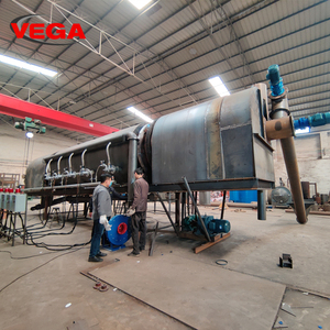 VEGA Horno Automático de Carbonización Continua Rotatorio para Biomasa de Madera y Briquetas de Carbón, con Motor de 5.5kw - Product Image 4