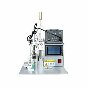 convenient semi automatic soldering machine used for usb date cable connector welding and soldering
