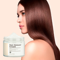 Lisseur à la kératine avec beurre de karité, crème lisseur pour cheveux secs et abîmés, lisse et sans teinture, g