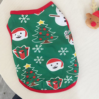 Veste en polyester pour animaux de compagnie pour Noël, pour chiens et chats, vêtements chauds d'hiver pour chiens de petite et moyenne taille