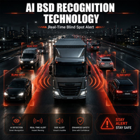 Système d'alerte de collision Leisure Auto 15M Radar à ondes millimétriques + IA BSD PWAS