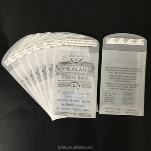 Sobre <span class=keywords><strong>de</strong></span> Celofán para Invitación <span class=keywords><strong>de</strong></span> Boda, 3x4.5 Pulgadas, Transparente, Elegante, con Estampado en Dorado y Plateado, Impresión CMYK, Presentación <span class=keywords><strong>de</strong></span> Regalo - Product Image 5