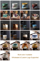 Tasses à eau créatives en céramique de porcelaine, effet four, très demandées, pour hôtels, restaurants, mariages, fêtes et thés de l'après-midi