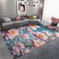 Crème sans perte de cheveux ferme marocaine rustique géométrique zone intérieure tapis motif de fleurs tapis pour chambre cuisine salon
