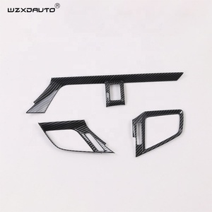 Accessories RHD 2016 Carbon Interior Trim Set <b>Window</b> Switches Frame Cup <b>Covers</b> for 10th - Product Image 3