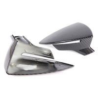 Coque de rétroviseur convexe noire spéciale pour Seat Leon Ibiza Arona