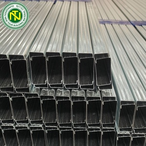 2024 Quảng Châu Tường Góc Tấm Thạch Cao Kim Loại Hồ Sơ Trần Giả Trang Trí Nội Thất Phụ Kiện Kim Loại Vách Thạch Cao Hồ Sơ Stud <span class=keywords><strong>Furring</strong></span> Kênh - Product Image 4