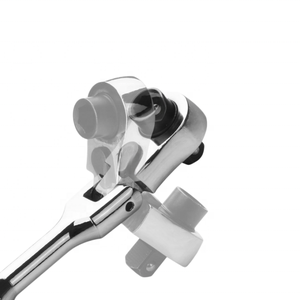 Mini Llave de Trinquete de 1/4'' con Cabezal Flexible de 72 Dientes, Herramienta Manual de Doble Uso para Reparaciones - Product Image 2