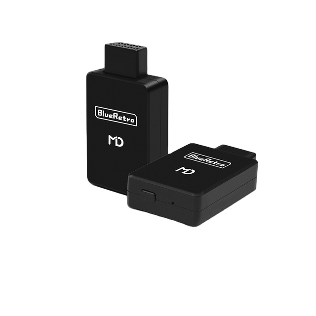 Blueretro Wireless Game Controller Adapter for Mega Drive Se-ga Genesis Game Console MD1 MD2 Joystick Converter