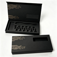 Boîte d'emballage personnalisée pour stylo à réactifs, peut contenir des recharges de stylo et des cartouches d'encre, boîte de rangement