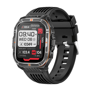 Reloj Inteligente HT38 con Pantalla Cuadrada IPS de 2.0 Pulgadas, Brújula, Linterna, Batería de 1100 mAh con 5 Días de Duración, Resistente al Agua IP68, Compatible con Android FitCloudPro - Product Image 2