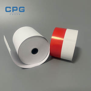 Papel de Recibo para Punto de Venta de Impresión Rápida para Mostrador de Cafetería, 57x40 mm, 55 g/m², Bajo Polvo, Alta Compatibilidad - Product Image 1