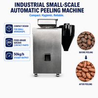 Machine à décortiquer le cacao en acier inoxydable, petite décortiqueuse automatique de fèves de cacao avec trieuse