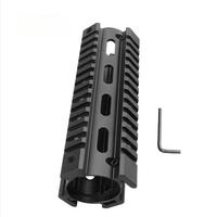 Support de rail de guidage en alliage d'aluminium de 7 pouces, support tactique de sécurité durable pour l'extérieur avec libération rapide et MOLLE, léger