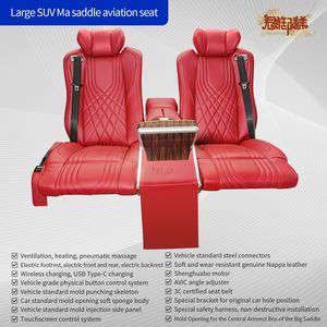 Toyota Prado Land Cruiser LC200 LC300 Lexus LX570 LX600 Nissan Patrol SUV Araç İç Modifikasyonu için Lüks Deri Aero Koltuk - Product Image 3